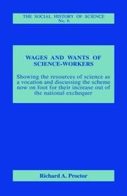 Tapa de Wages & wants of science-workers