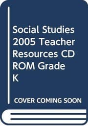 Tapa de Teacher Resources CD-ROM Scott Foresman Social Studies - Kindergarten