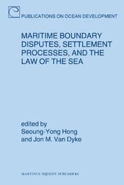 Tapa de Maritime boundary disputes, settlement processes, and the law of the sea