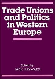 Tapa de Trade unions and politics in Western Europe