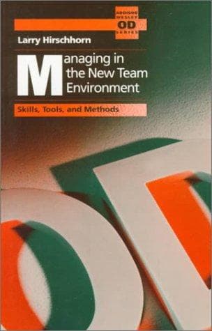 Tapa de Managing in the New Team Environment