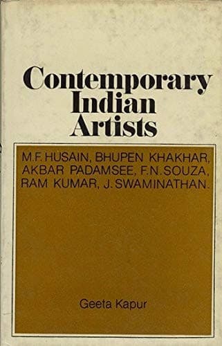 Tapa de Contemporary Indian artists
