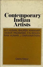 Tapa de Contemporary Indian artists