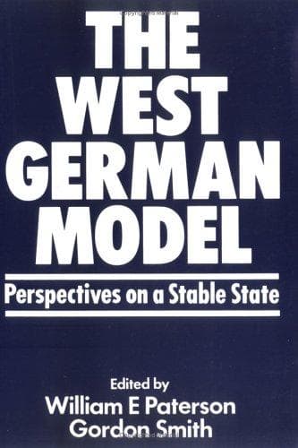 Tapa de The West German model