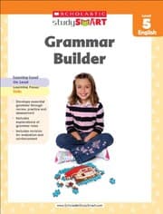 Tapa de Scholastic Study Smart Grammar Builder Grade 5