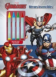 Tapa de Los Vengadores. Héroes invencibles