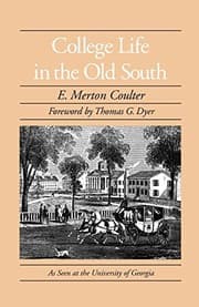 Tapa de College Life in the Old South