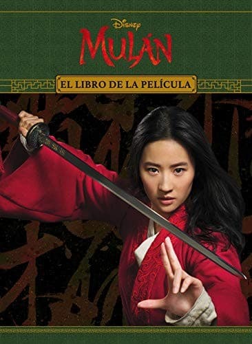 Tapa de Mulán. El libro de la película