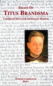 Tapa de Essays on Titus Brandsma