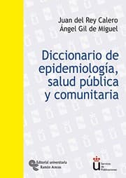 Tapa de Diccionario de epidemiología, salud pública y comunitaria