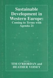 Tapa de Sustainable development in Western Europe