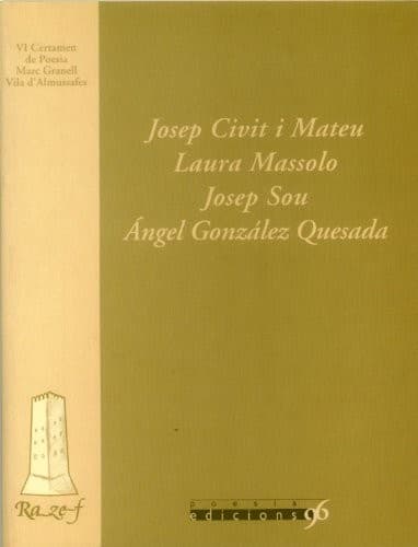 Tapa de VI Certamen Marc Granell 2002