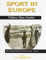 Tapa de European Sports History Review