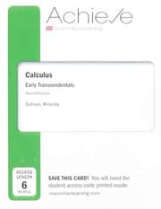 Tapa de Achieve for Sullivan's Calculus