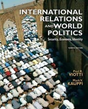 Tapa de International relations and world politics