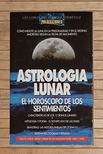 Tapa de Astrologia Lunar