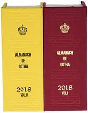 Tapa de Almanach de Gotha 2018