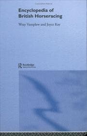 Tapa de Encyclopedia of British Horseracing