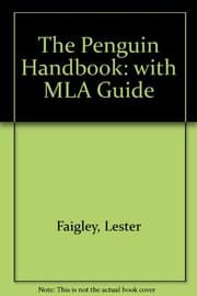 Tapa de The Penguin Handbook with MLA Guide