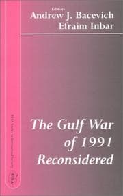 Tapa de The Gulf War of 1991 Reconsidered (Besa Studies in International Security)