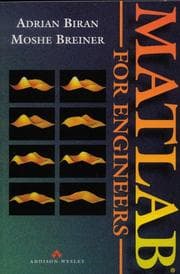 Tapa de MATLAB for engineers