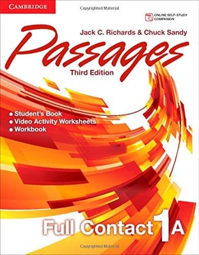 Tapa de PASSAGES LEVEL 1 FULL CONTACT A 3RD EDITION