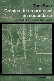 Tapa de Crónica de un profesor en secundaria