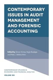Tapa de Contemporary Issues in Audit Management and Forensic Accounting