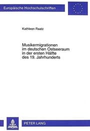 Tapa de Musikermigrationen im deutschen Ostseeraum in der ersten Hälfte des 19. Jahrhunderts