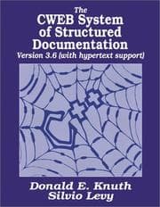 Tapa de The CWEB system of structured documentation