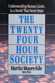 Tapa de The twenty-four-hour society