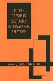 Tapa de Future Trends in East Asian International Relations