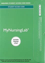 Tapa de MyNursingLab with Pearson EText -- Access Card -- for Medical-Surgical Nursing