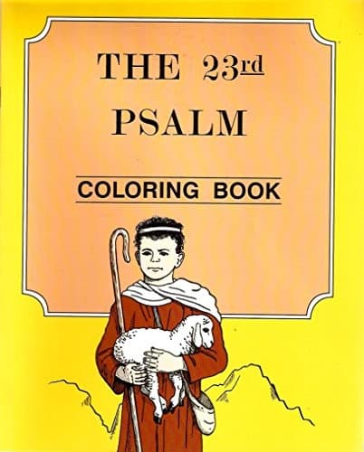Tapa de The 23rd Psalm Coloring Book