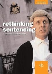 Tapa de Rethinking Sentencing (Christian Aid)