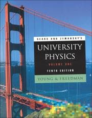 Tapa de University Physics, Vol. 1, 10th Edition