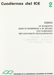 Tapa de Demos. Un programa para la enseñanza y el estudio con ordenador del crecimiento de la población.
