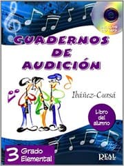 Tapa de CUADERNOS DE AUDICION 3 ALUMNO