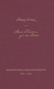 Tapa de Das lebendige Wesen der Anthroposophie und seine Pflege, 12 Bde., Bd.11, Briefwechsel und Dokumente 1901-1925