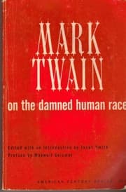 Tapa de Mark Twain on the Damned Human Race
