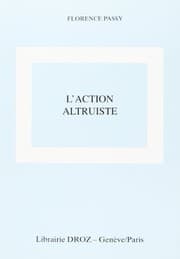 Tapa de L' action altruiste