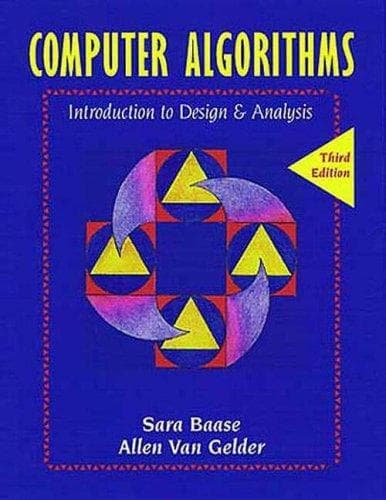 Tapa de Computer Algorithms