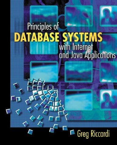 Tapa de Principles of Database Systems With Internet and Java Applications