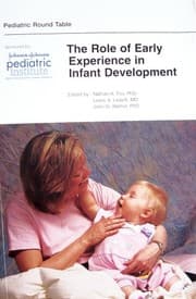 Tapa de The Role of Early Experience in Infant Development