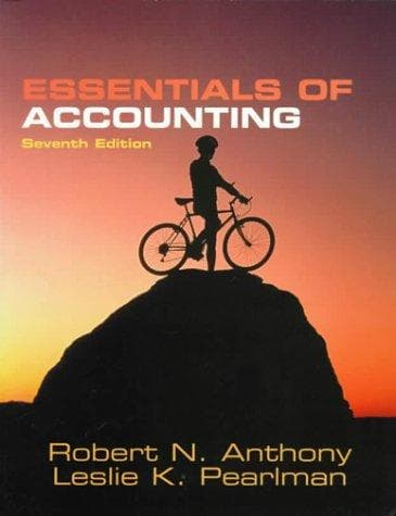 Tapa de Essentials of Accounting (7th Edition)