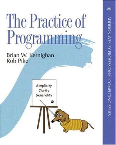Tapa de The Practice of Programming (Addison-Wesley Professional Computing Series)