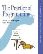 Tapa de The Practice of Programming (Addison-Wesley Professional Computing Series)