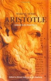 Tapa de Making Sense of Aristotle