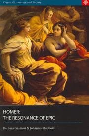 Tapa de HOMER: THE RESONANCE OF EPIC