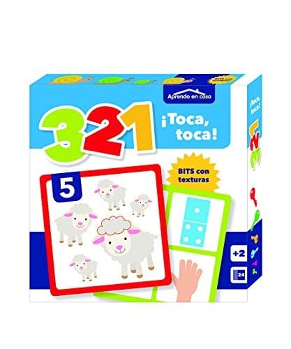 Tapa de APRENDO EN CASA BITS CON TEXTURAS 123